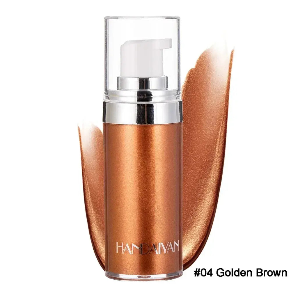 Body Makeup Liquid Highlighter - Radiant Skin Glow - Shimmering Body