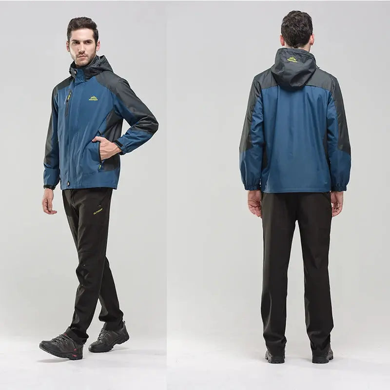 Men's Waterproof Hiking Jacket for Spring and Autumn