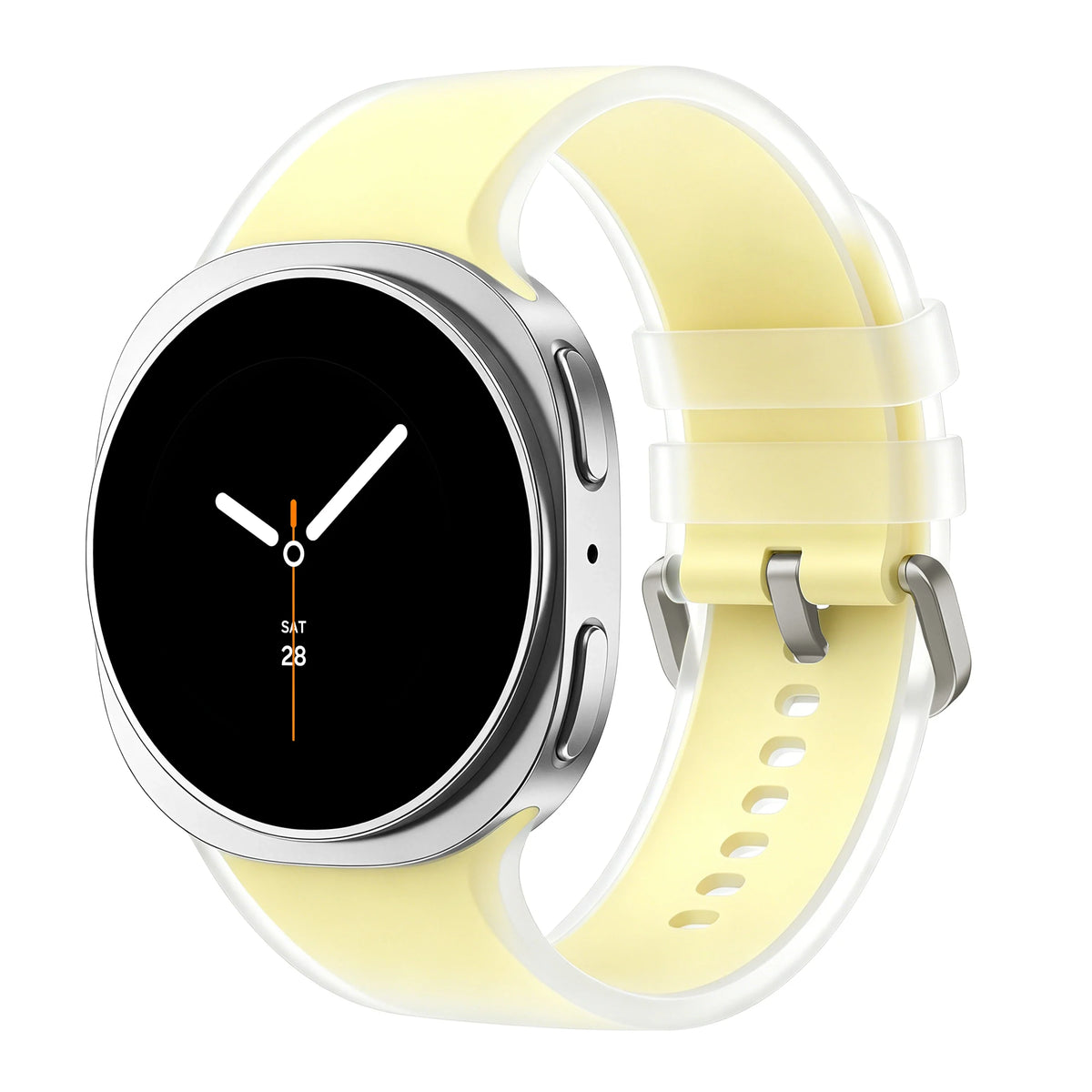 Samsung Galaxy Watch8, 8 Classic & 9 Jelly Silicone Band, Two Lengths