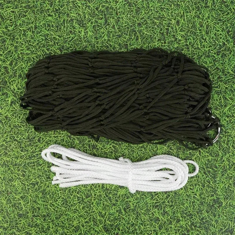 Outdoor Gear - Thickened Mesh Camping Hammock, Nylon Rope Single-Person Mesh Hammock