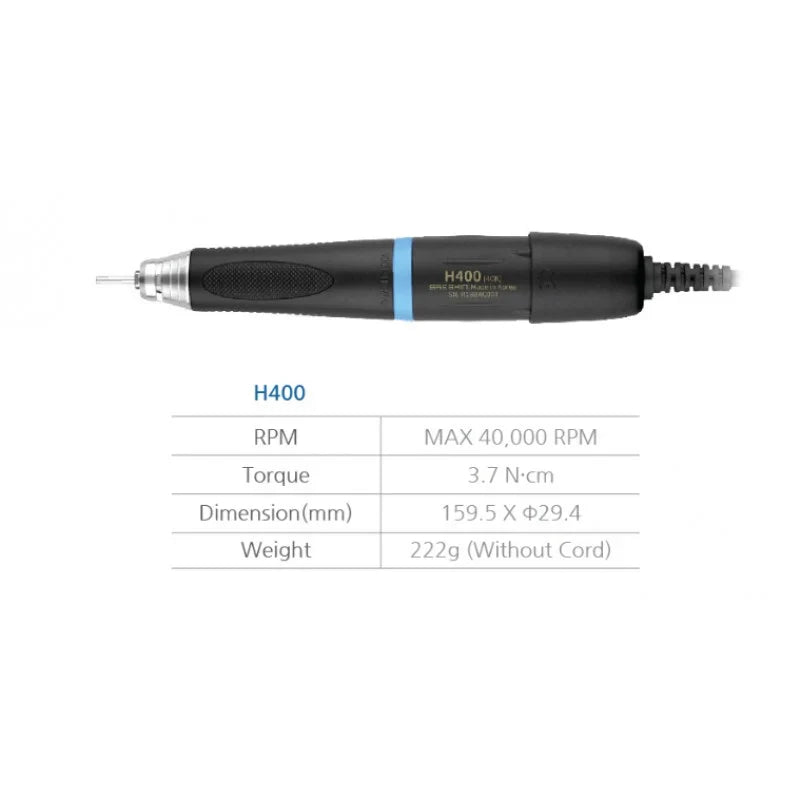 Saeshin Strong 210 / H400 40K RPM Nail Drill