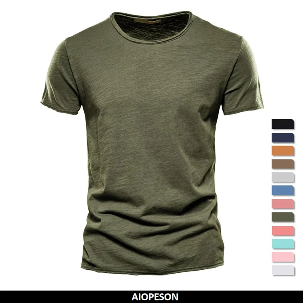 Camiseta de Verano SoftFit PureCotton para Hombre