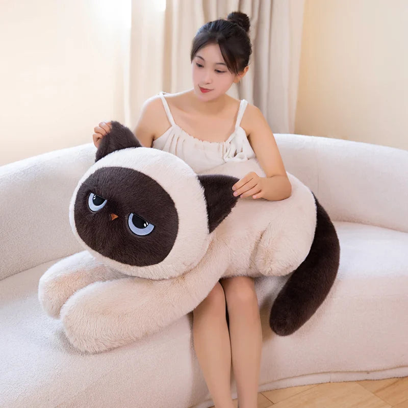 Peluche Almohada Gato Dormilón