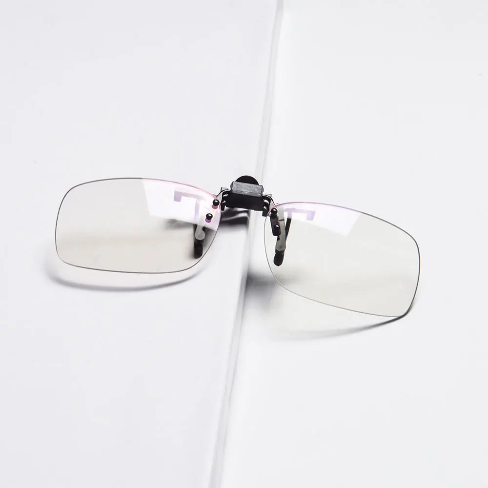 SHINU Orange Lenses Clip On Blue Light Blocking Glasses Can By Dyed Color With Perscription Lenses Myopia Glasses Men Or Women