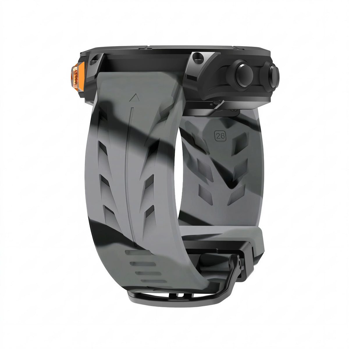 Garmin QuickFit 22/26mm Textured Silicone Band, Solid or Camo