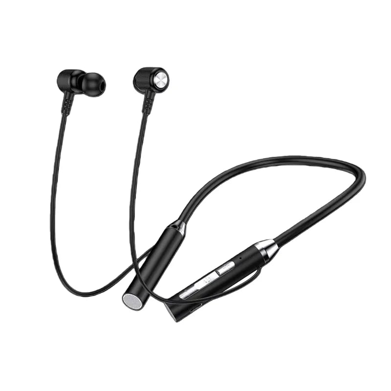 9D Bluetooth Earphones Wireless Headphones Magnetic Sport Neckband