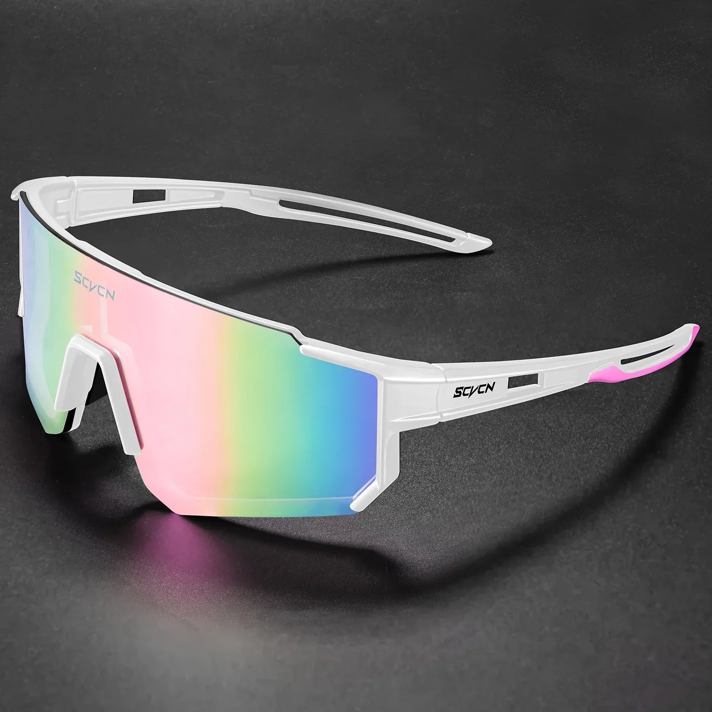 SCVCN Photochromic Cycling Glasses Night Riding Glasses Outdoor Sport Travel Sunglasses Men Women MTB Bike Golf Driving Eyewear