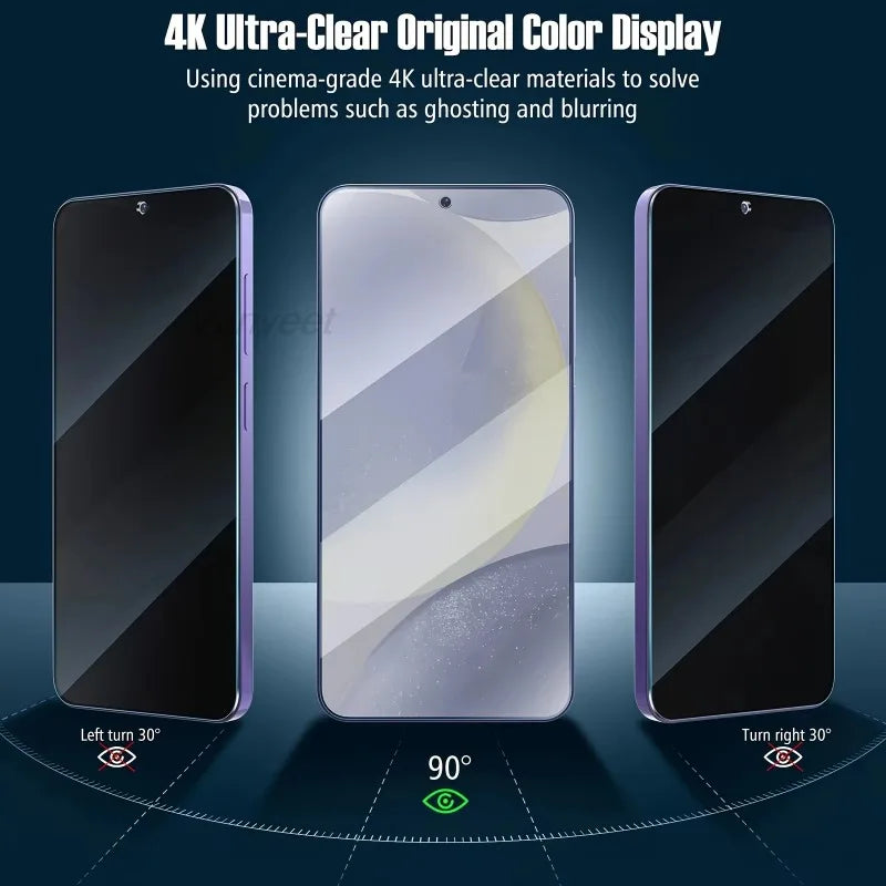 1PCS Anti-Spy Screen Protector For iPhone 17 Pro Max 16 15 14 13 12 11 X XS XR XsMax Air 6 7 8 Se Plus Privacy