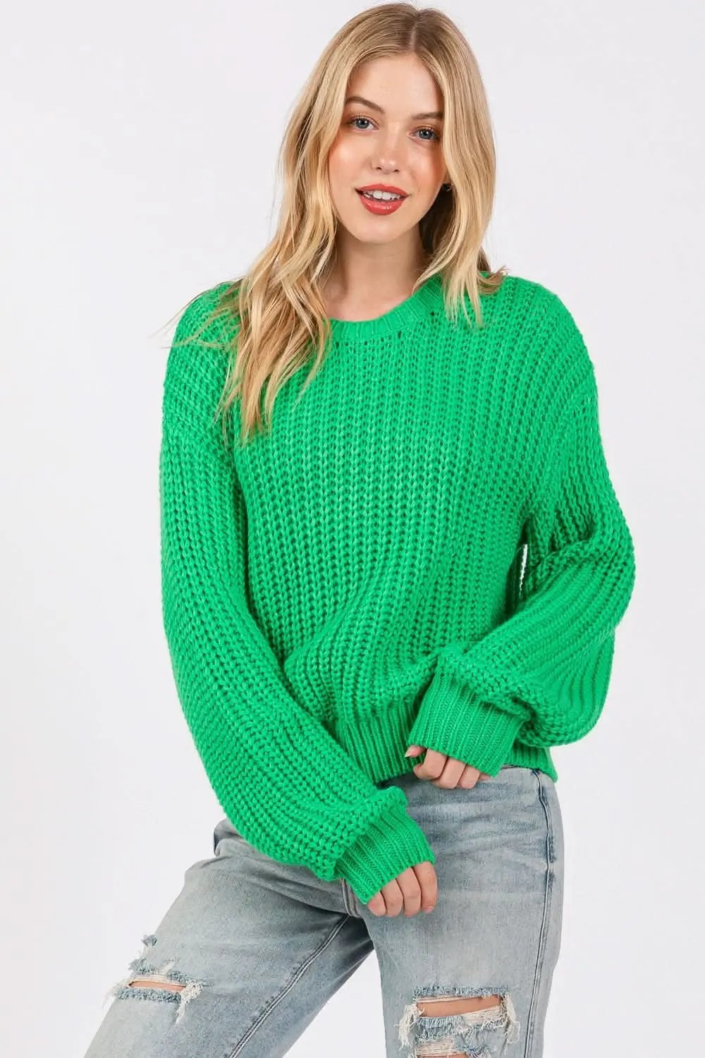 Sweaters Trendsi Sage+Fig Women's Cozy Sweater Everyday Style Pullover Soft Knit