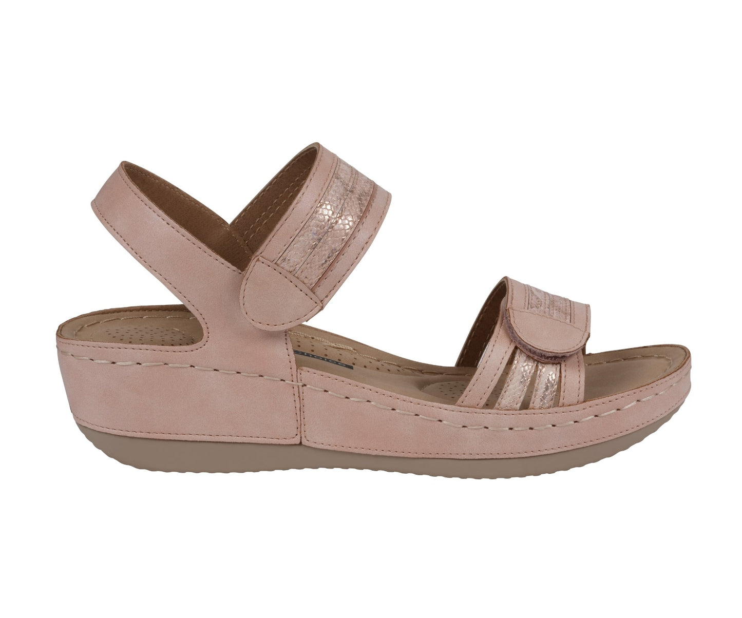 Sandalias de cuña Samar Blush