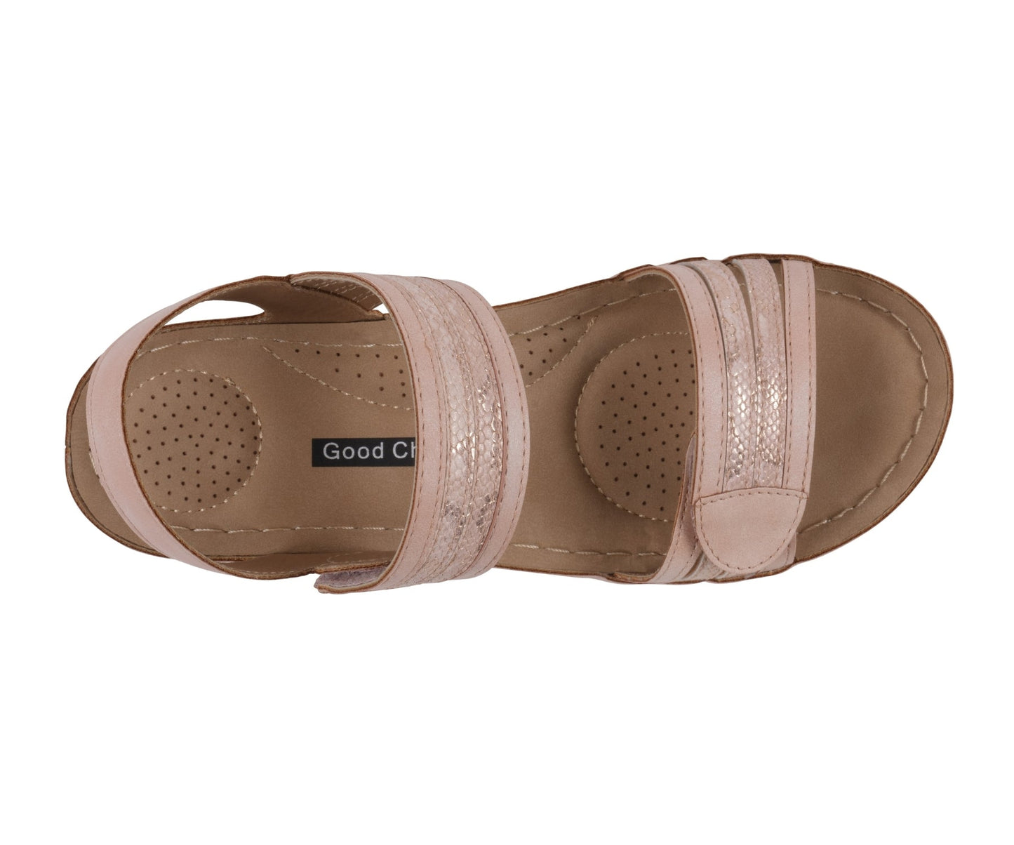 Sandalias de cuña Samar Blush