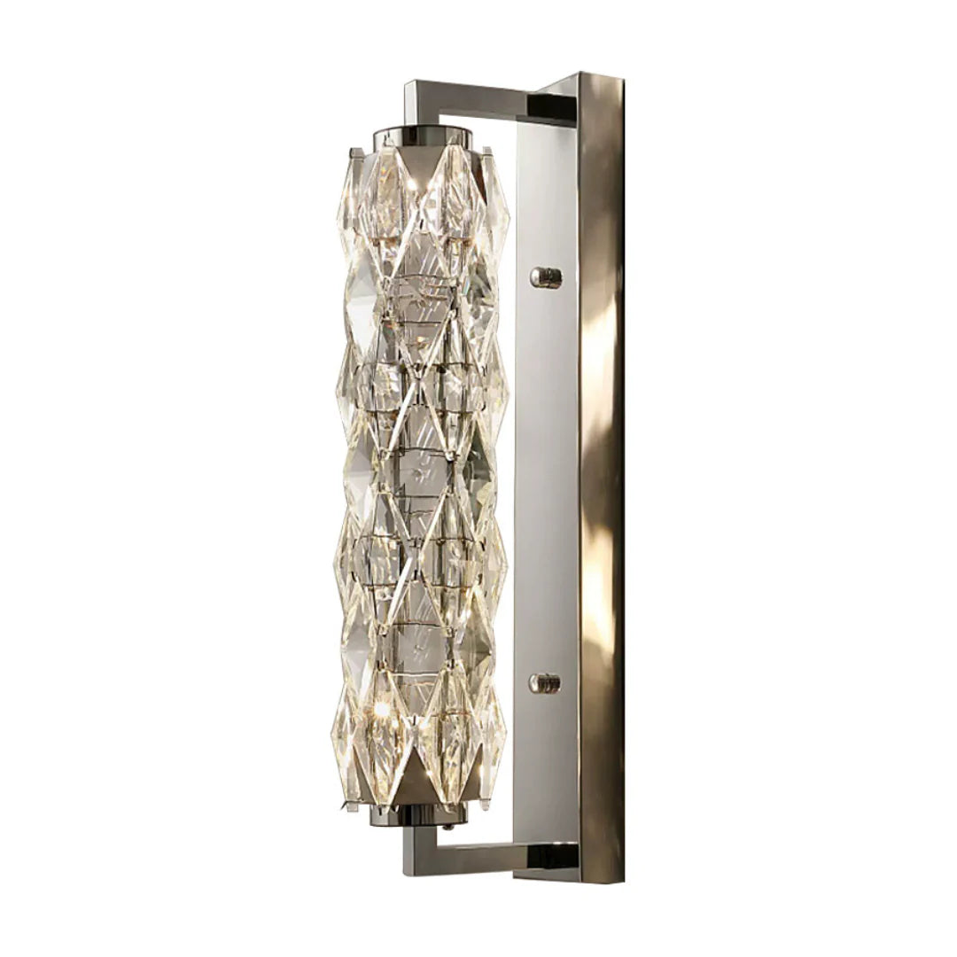 Lámpara de pared de cristal Sanne