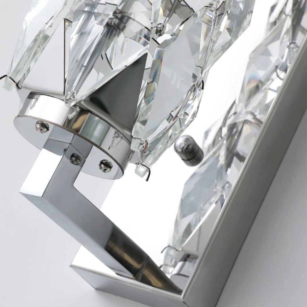 Lámpara de pared de cristal Sanne