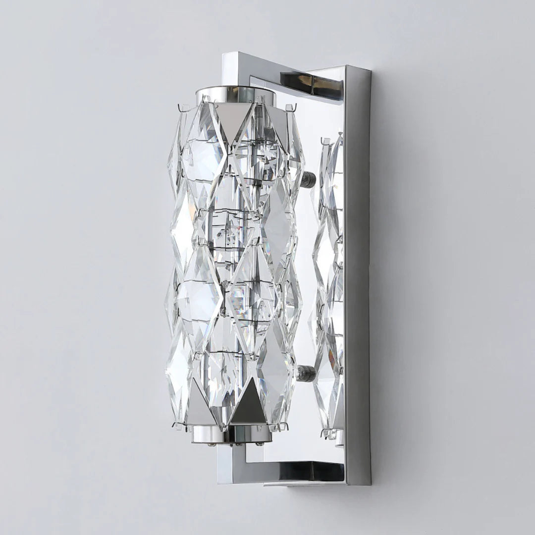 Lámpara de pared de cristal Sanne