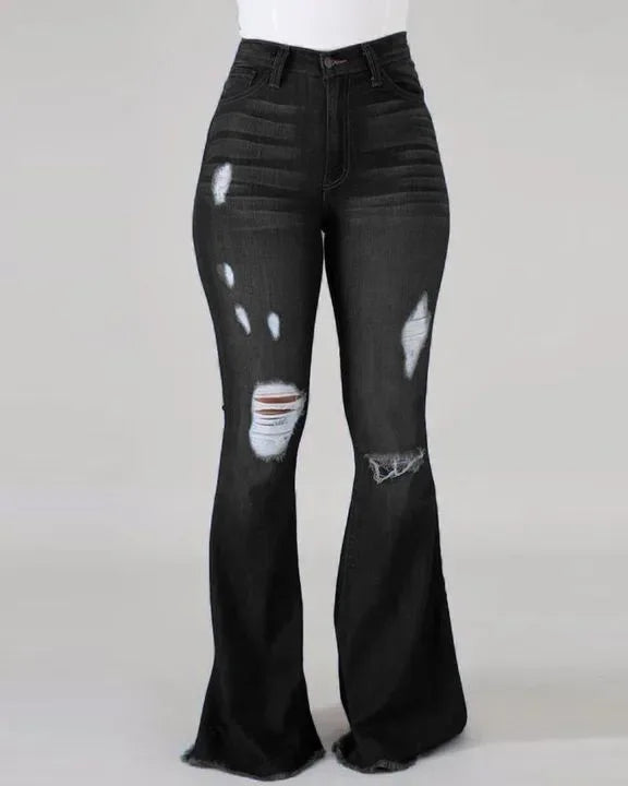 New 2026 Casual Jeans High Waist Jeans for Women Fashion Slim Hip Lift Stretch Denim Pants Street Casual Female Trousers S-3XL