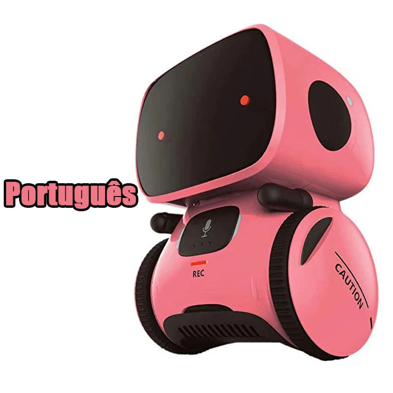 Toy Robot Intelligent Robots Russian & English & Spanish Version Voice & Touch control Toys Interactive Educational RC Robot