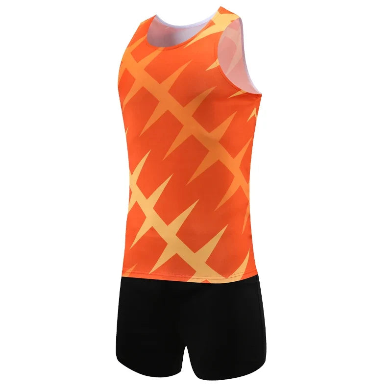 Custom Running Gear  Breathable  Quick Dry Sets for Teams