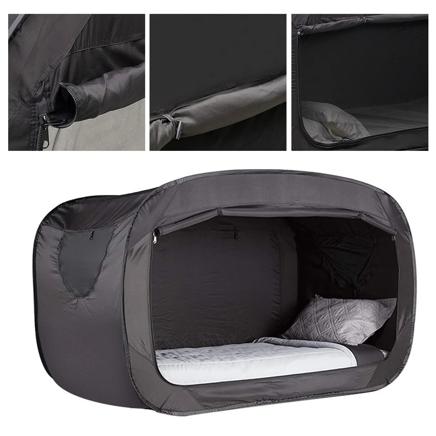 Camping  Bed Tent Outdoor Folding Privacy  Bed Tent Camping Fully Enclosed Shading Bed Tent for Kids and Adult