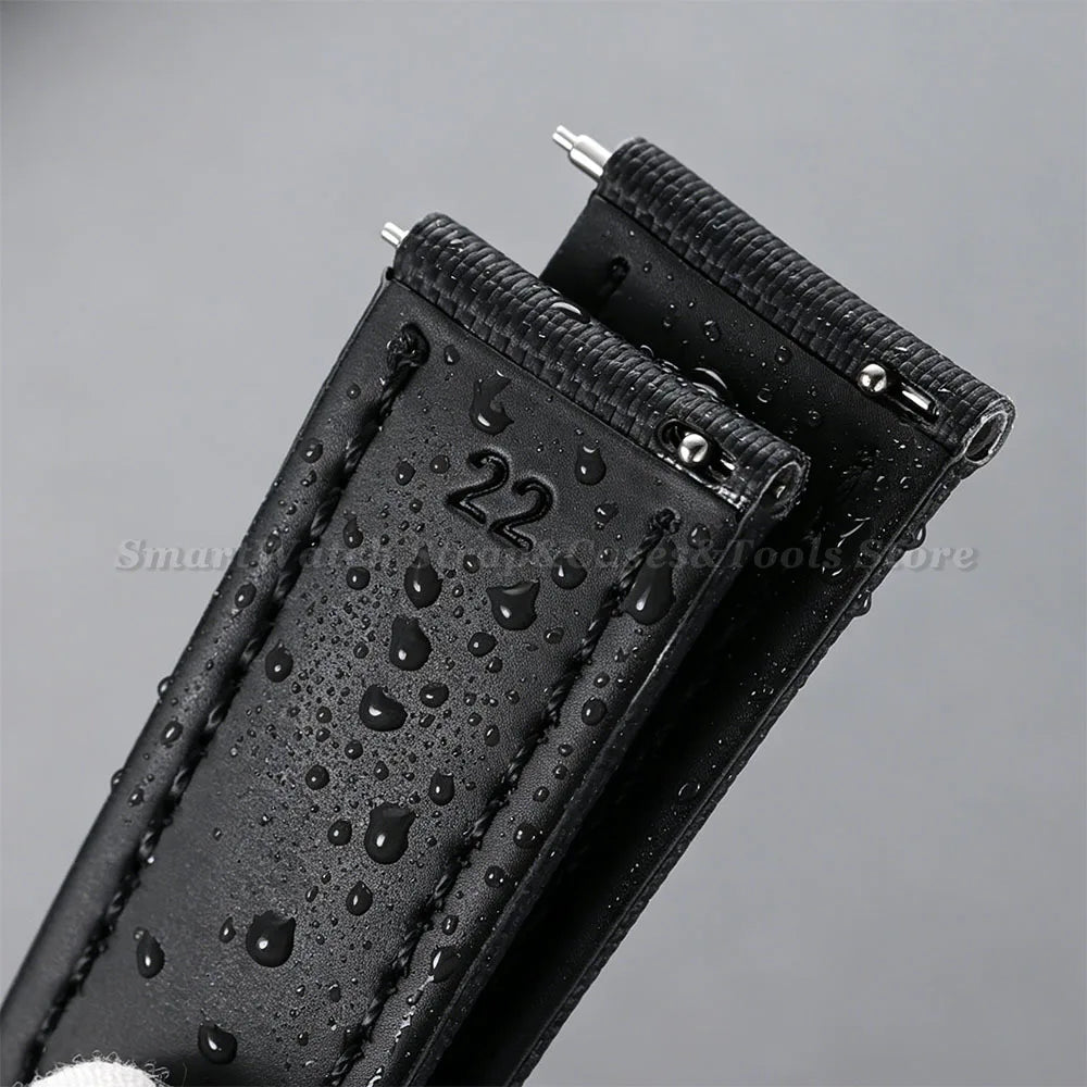 Suunto Race, Vertical & 9 Peak Sailcloth Band with Butterfly Clasp