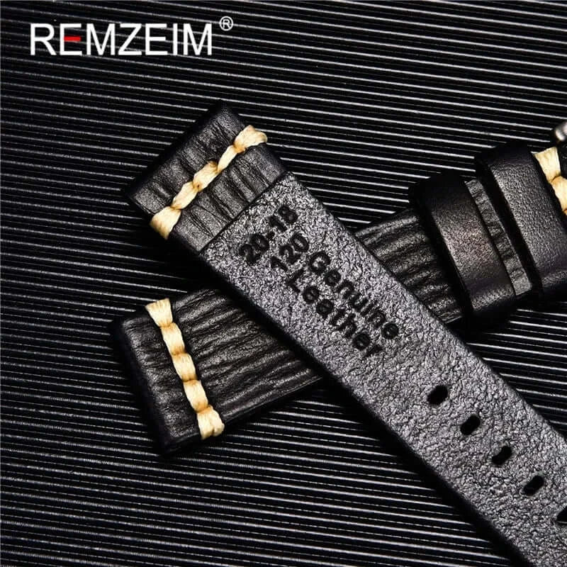 Huawei Watch & Watch GT Textured Leather Band with Accent Stitching