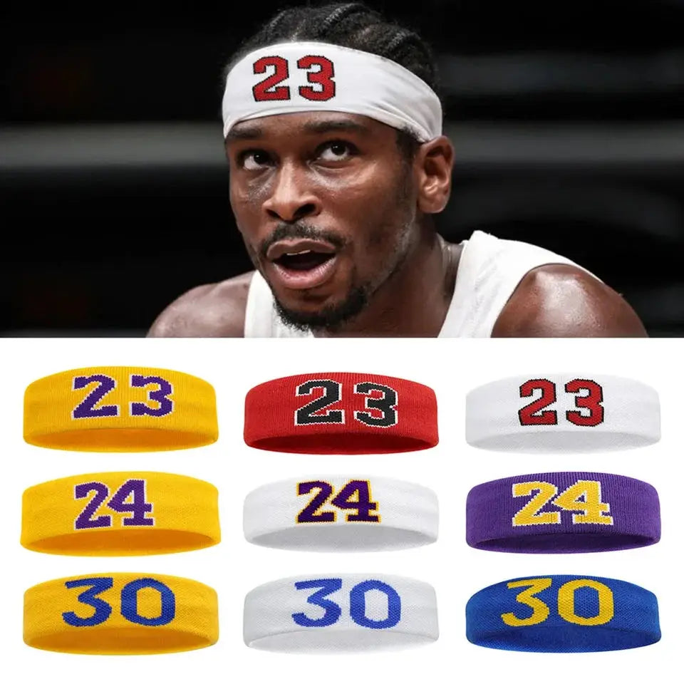 24" Cotton Athletic Headband  Sweat Wicking & Durable