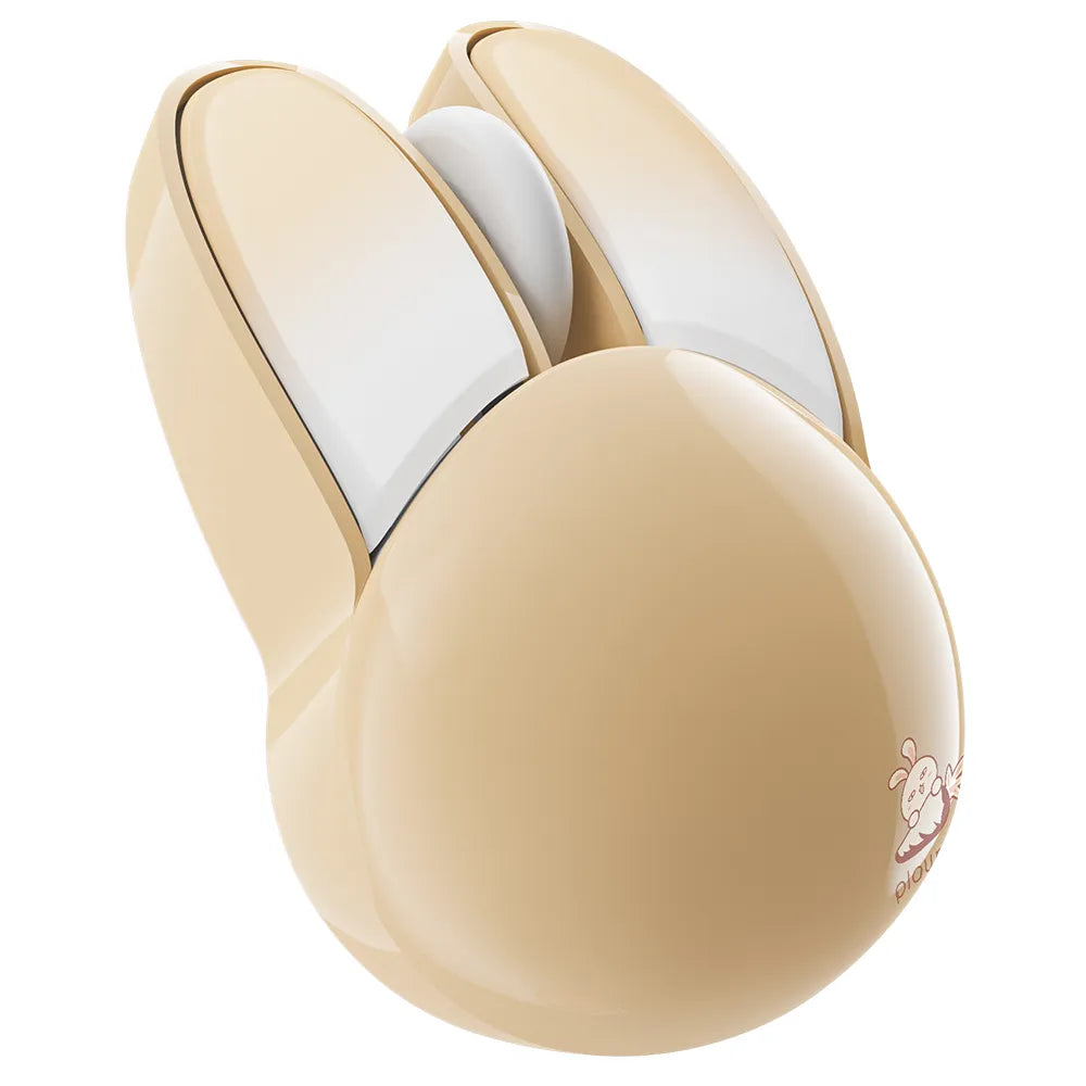 Ratón de computadora inalámbrico con diseño de conejo