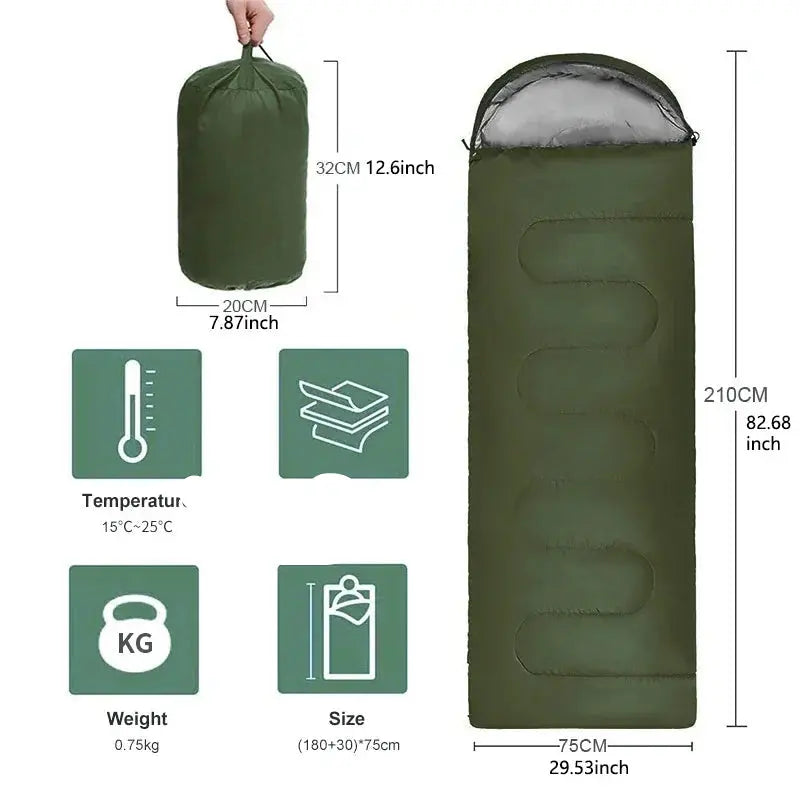 Sleeping Bag Ultralight Waterproof 4 Season