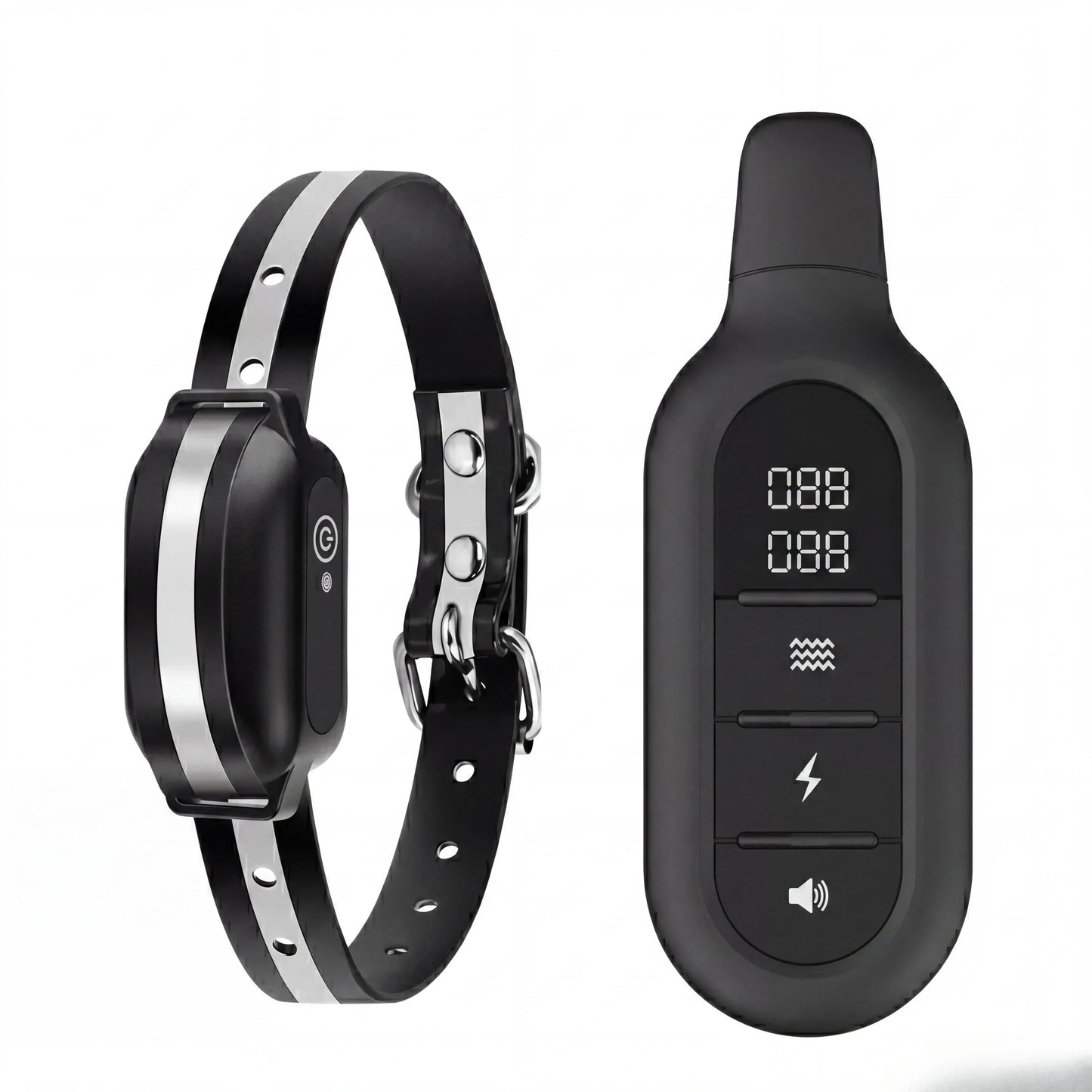 1000m Dog Training Collar Remote Control, Waterproof Rechargeable Dog