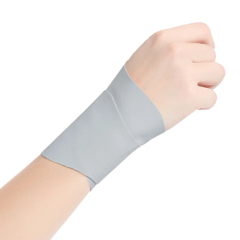 1Pc Elastic Wristband Wrist sleeve Brace Compression Thin Wrist Badminton tennis Wrist Thumb Support Brace Gloves Palm Protector