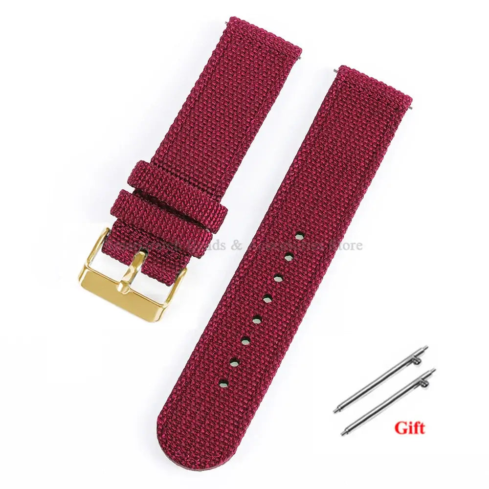 Huawei Watch & Watch GT Woven Nylon Band with Buckle Options