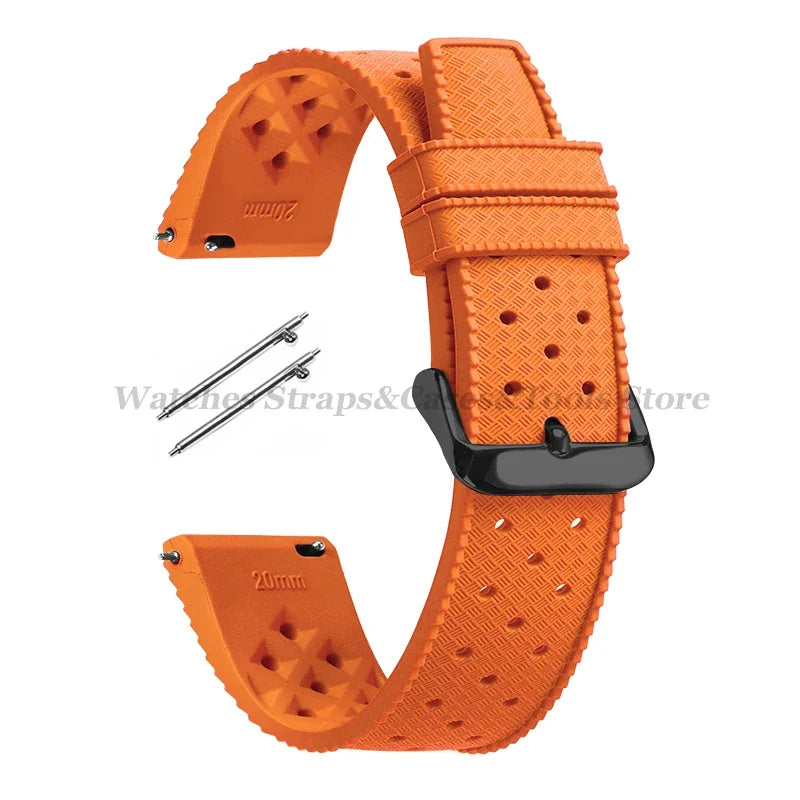 COROS PACE & APEX Tropic-Style Silicone Band