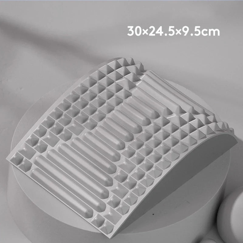 Back Stretcher Neck Pillow Relieve Massage Lumbar Support Massager for Neck Waist Stretch Device for Lower Back Stretcher YBAMQ2