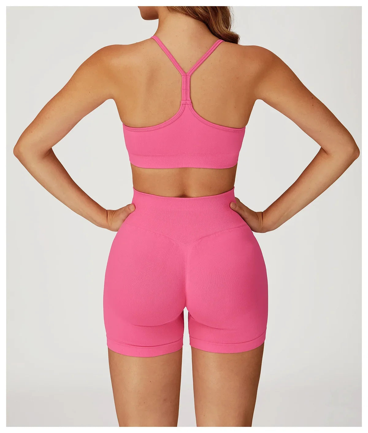 Women Seamless Yoga Sports Bra Breathable Shock Proof Gym Workout Fitness Push up Top Yoga Running Active Sportswear Vest Bra