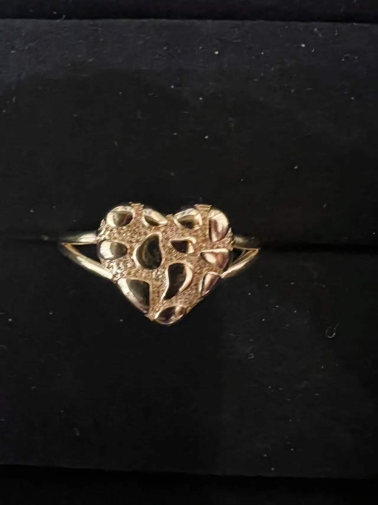 14k Gold Filled Nugget Rings Diamond Cut