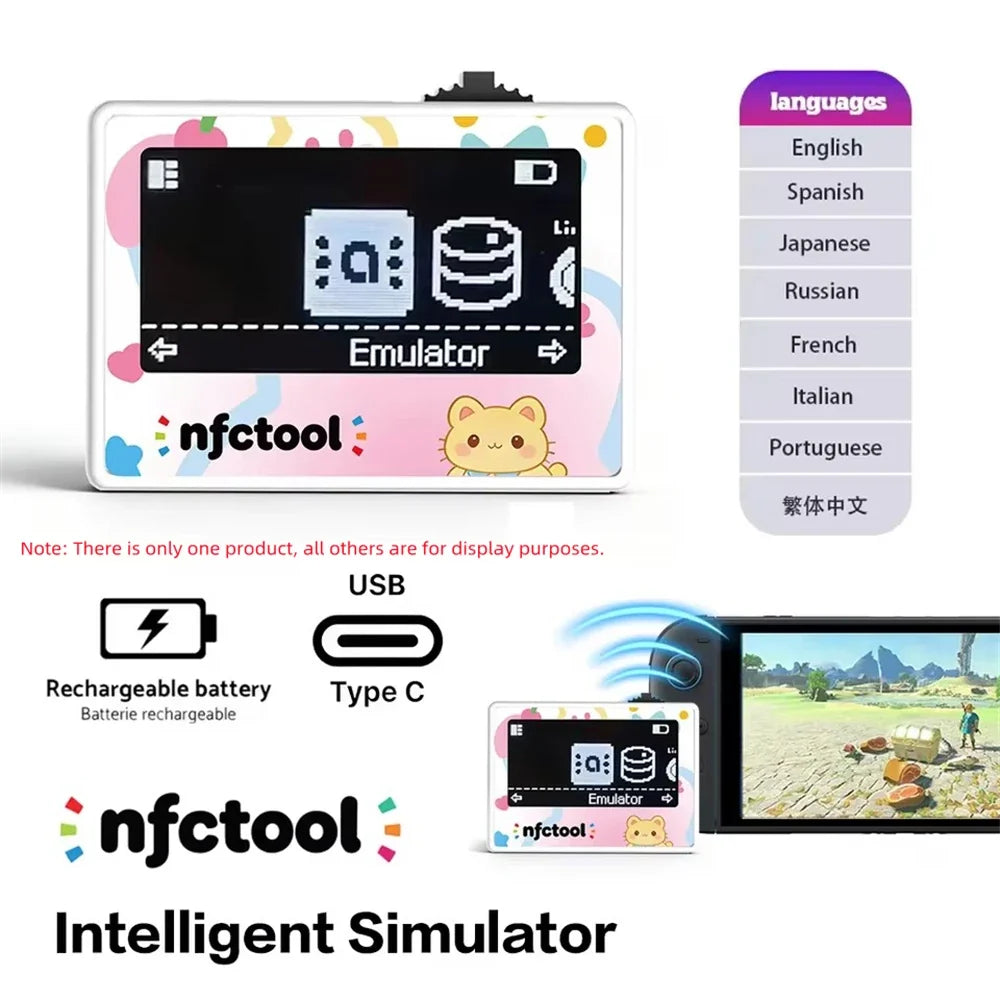 Cute For NFC Emulator Amiibo Rechargeable Switch 3DS Simulator Emulator For Kingdom Tears Simulator Emulator Switch2 Accessories