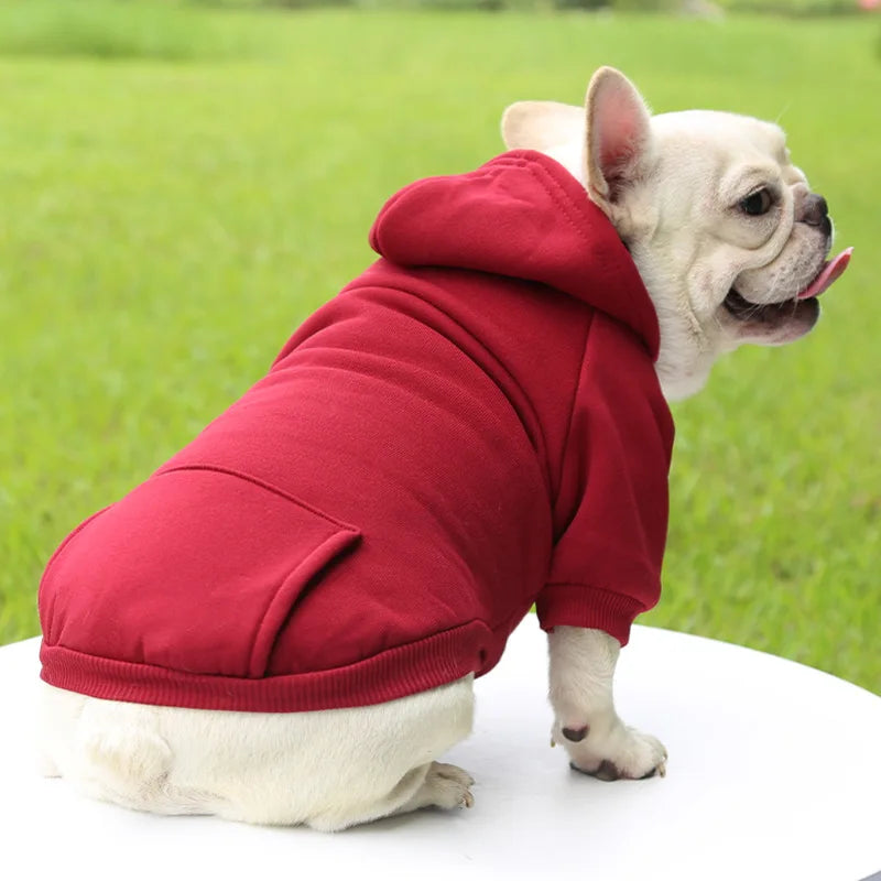Pet Dog Clothes For Small Dogs Clothing Warm Clothing for Chihuahua Coat Puppy Outfit Pet Clothes for French Bulldog Hoodies