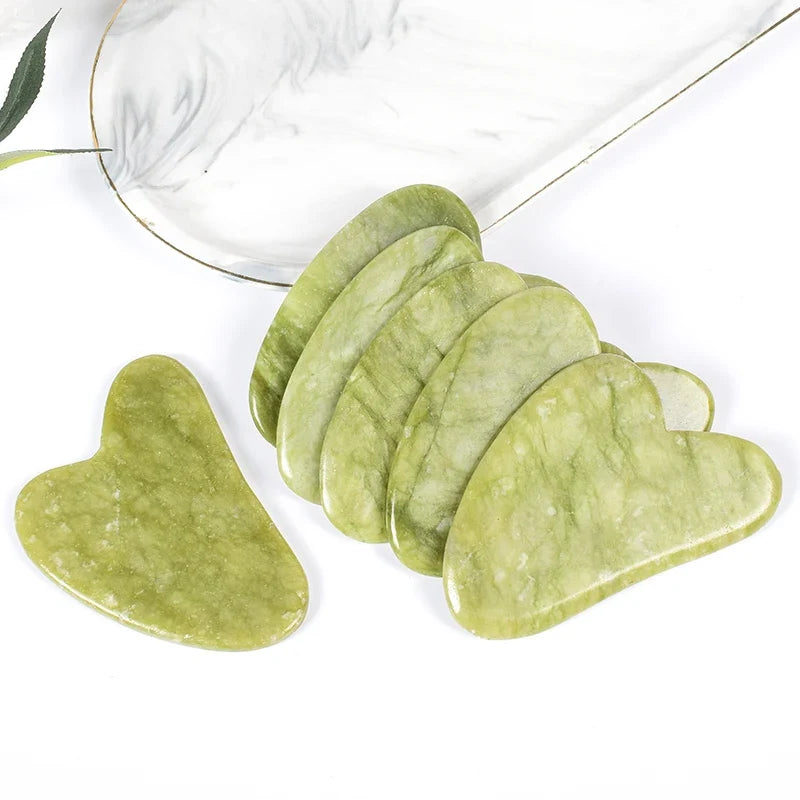 Natural Massager For Face Gouache Scraper Facial Massage Jade Guasha Scraper Gua Sha Skin Scraping Skincare SPA Dropshipping