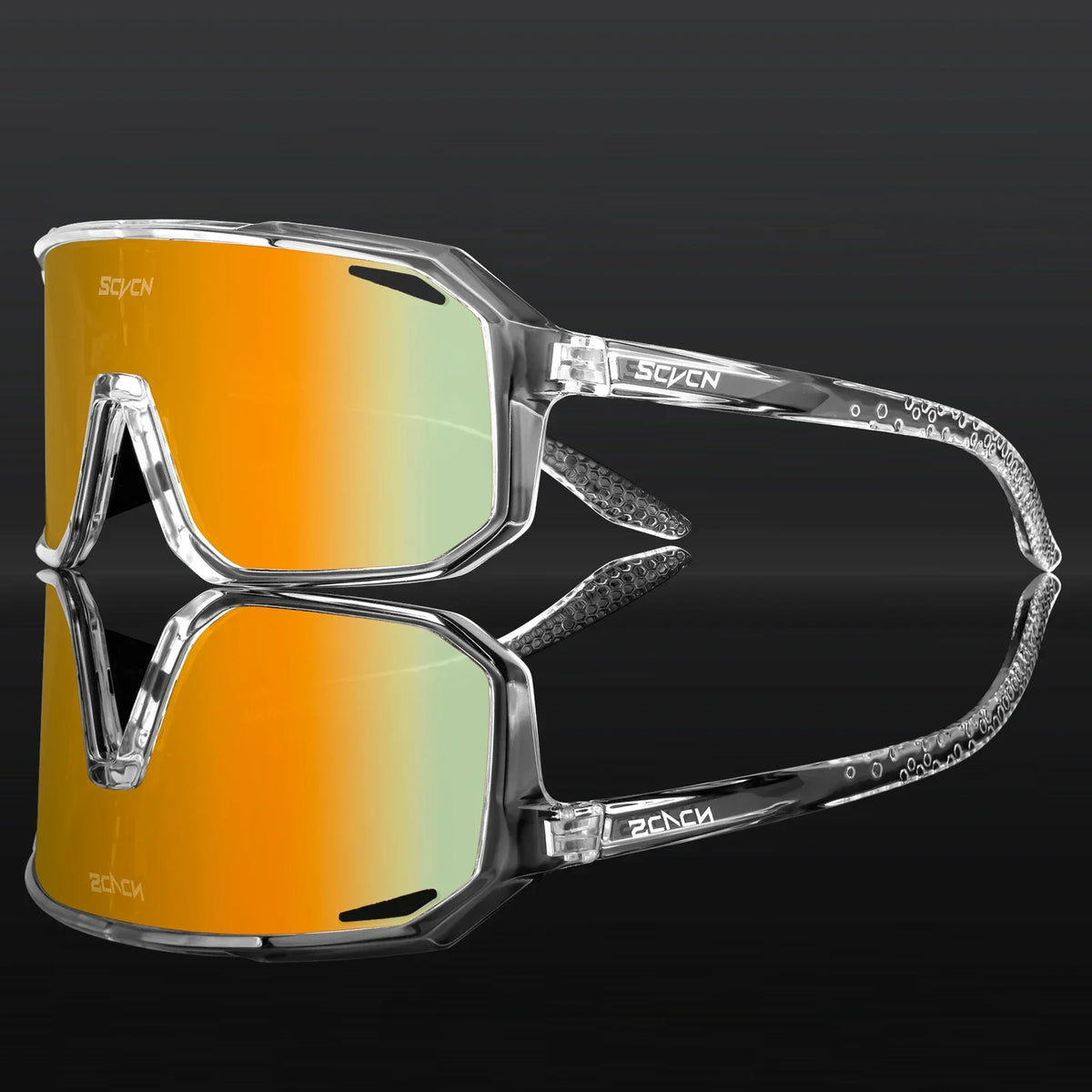 SCVCN Photochromic Cycling Sunglasses Road Driving Bike Glasses Outdoor Sports Mountain Hiking Men Women Bicycle UV400 Goggles
