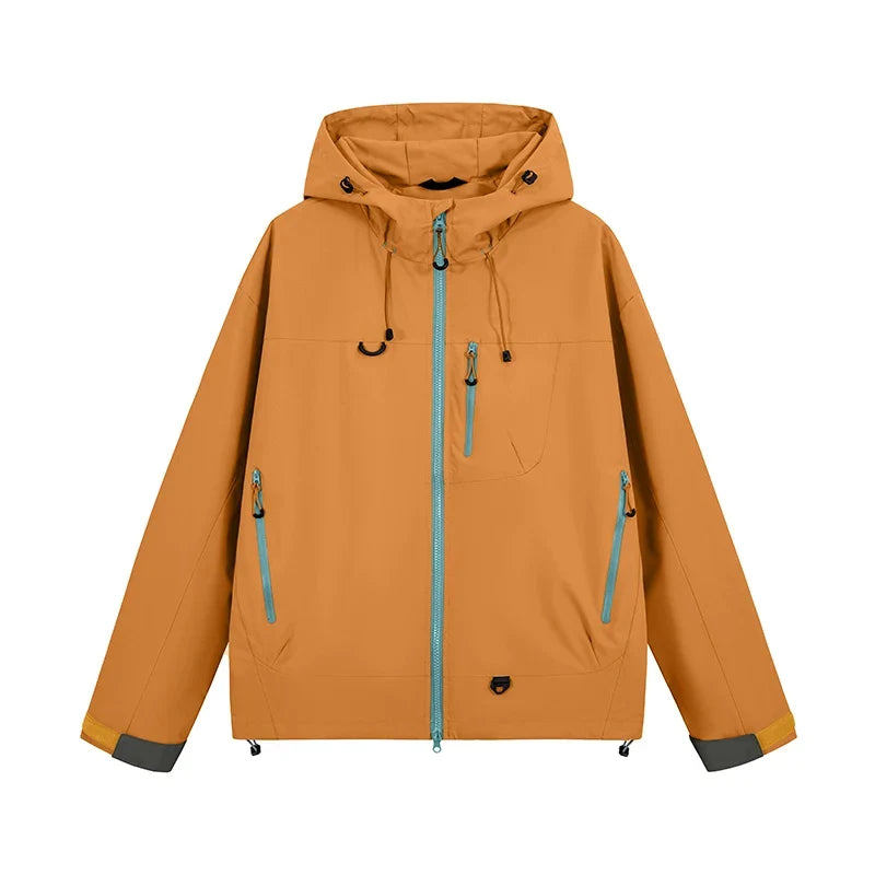 Unisex Hiking Jacket Waterproof Autumn Windbreaker Ourdoor Hooded Coats Women New Jacket Men Fishing Camping Climbing Coats