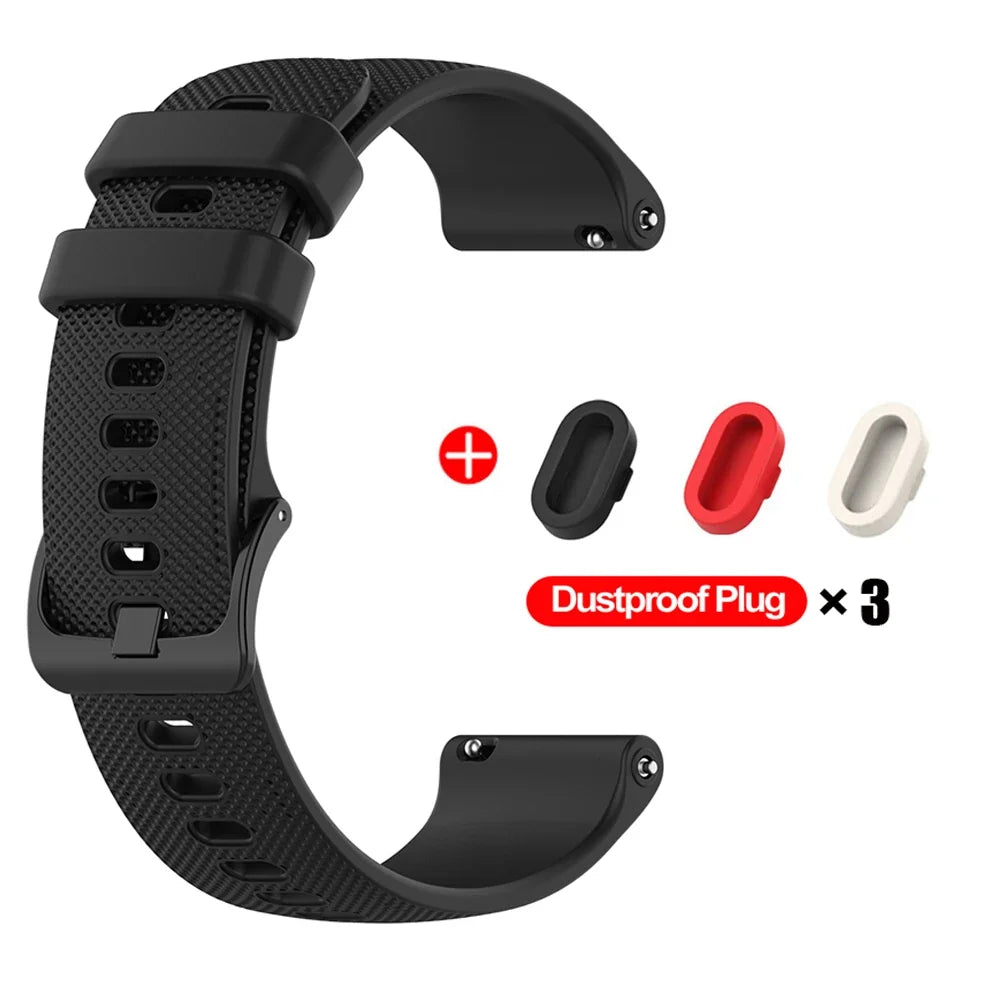 COROS PACE & APEX Textured Silicone Band with Matching Buckle