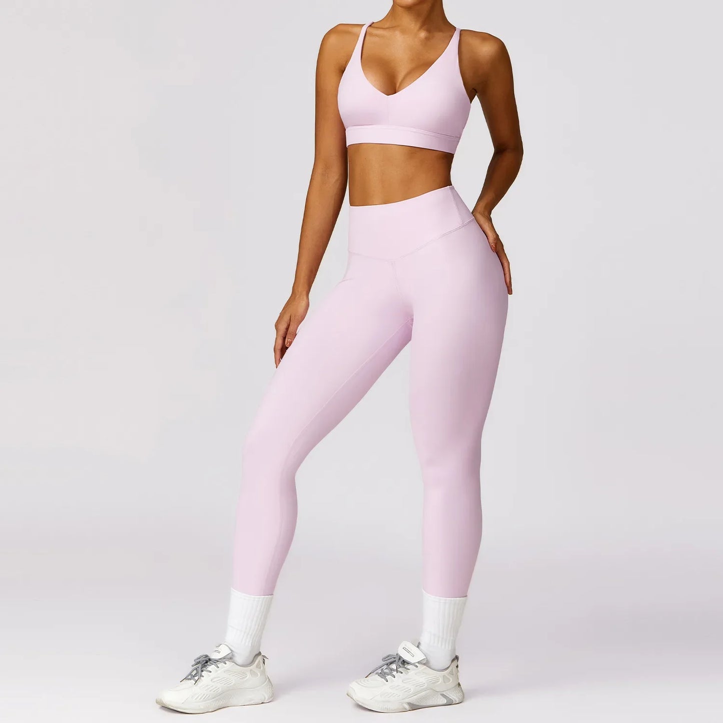Sporty Two Piece Workout Set