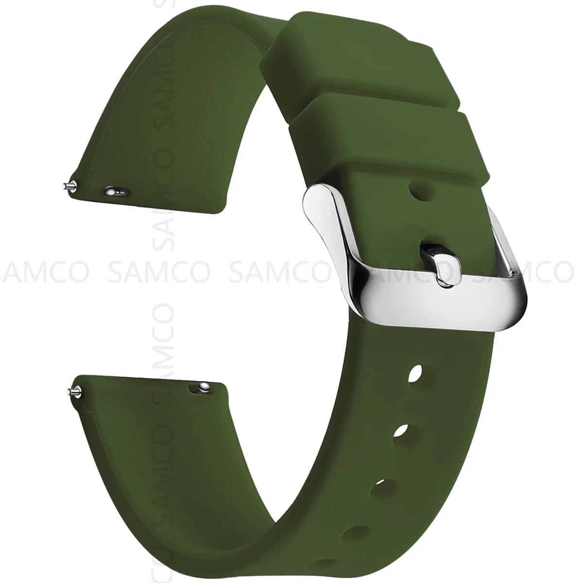 Amazfit Balance, GTR, GTS & Bip Curved-End Silicone Band