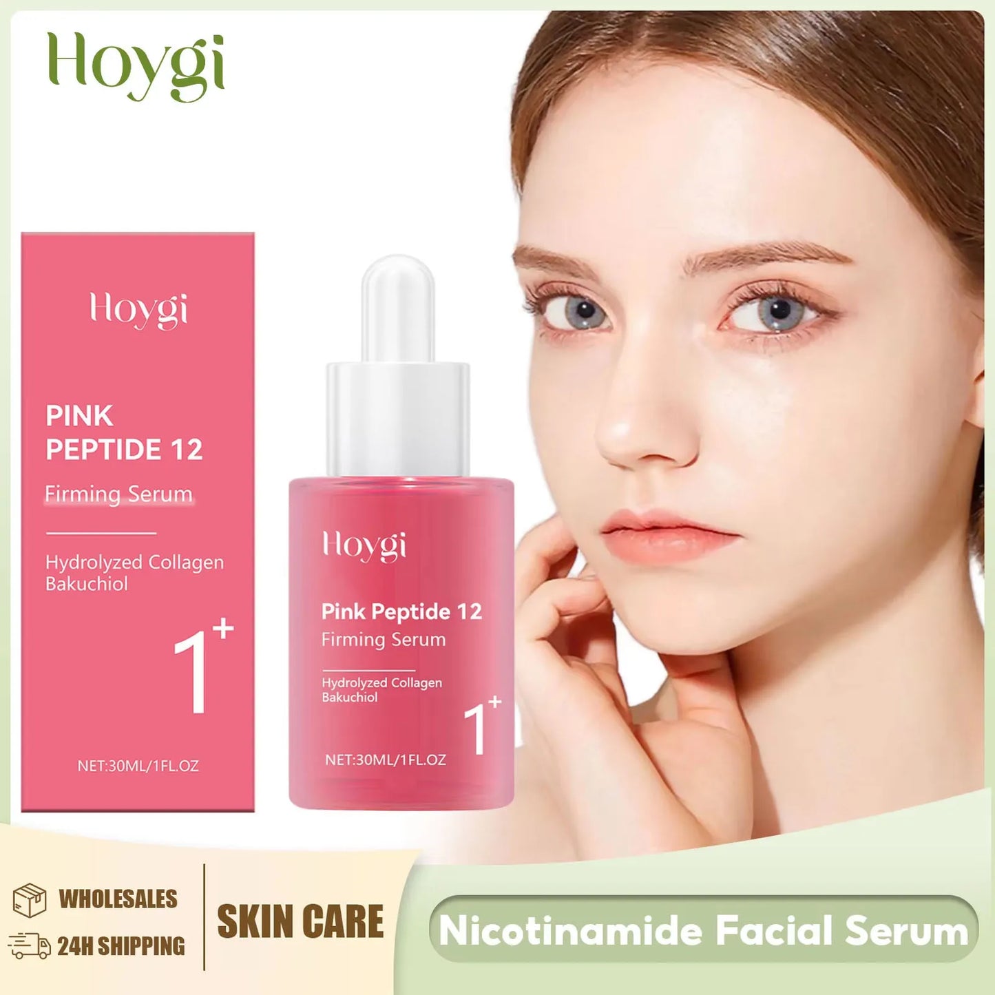 Nicotinamide Facial Serum Melanin Removal Reduce Dark Spots Even Skin Tone Brightening Rejuvenation Anti Acne Face Essence 30ml