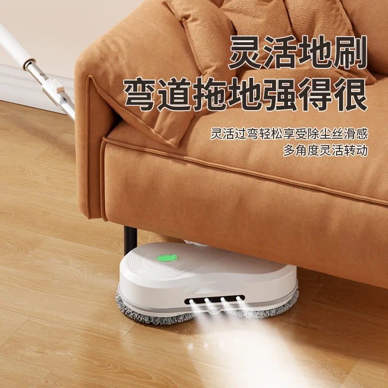 New wireless electric mop, household automatic cleaning no-wash mopping machine all-in-one floor mopping machine lazy mop