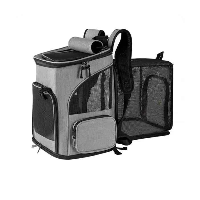 Mochila transportadora expandible para mascotas - Bolsa de viaje