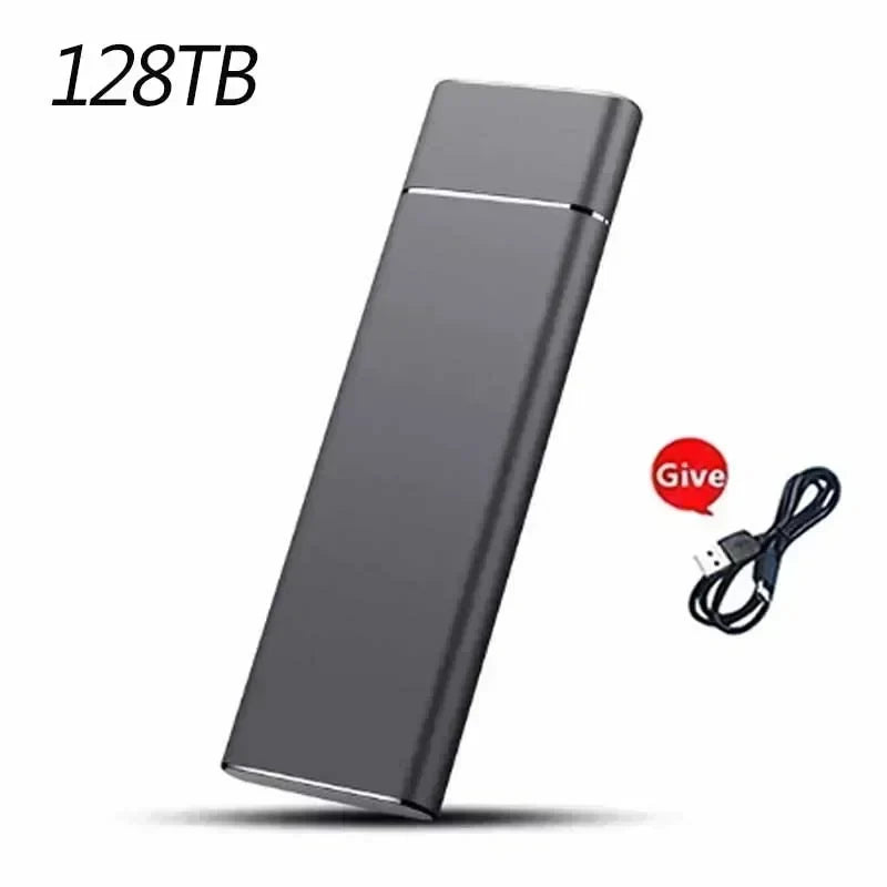 Mini Portable USB SSD 1TB 2TB High-speed Original Mass Storage SSD USB3.0 External Hard Drive for USB SSD Computer Laptop