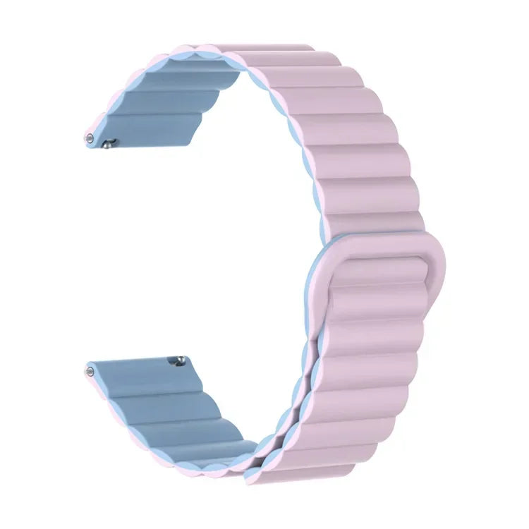 COROS PACE & APEX Ribbed Two-Tone Magnetic Loop Band, 28 Colors
