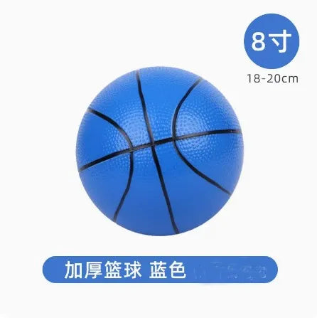Children's elastic small leather ball, baby racket, basketball, kindergarten, outdoor ball toys for babies