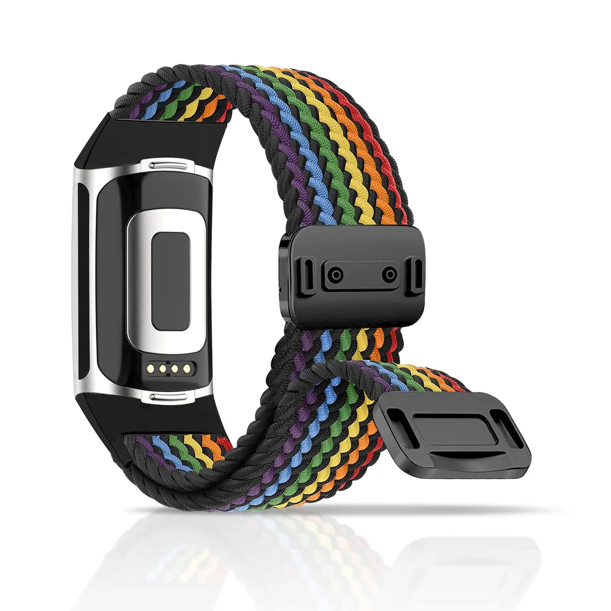 Fitbit Charge 5 & 6 Braided Nylon Band with Magnetic Clasp
