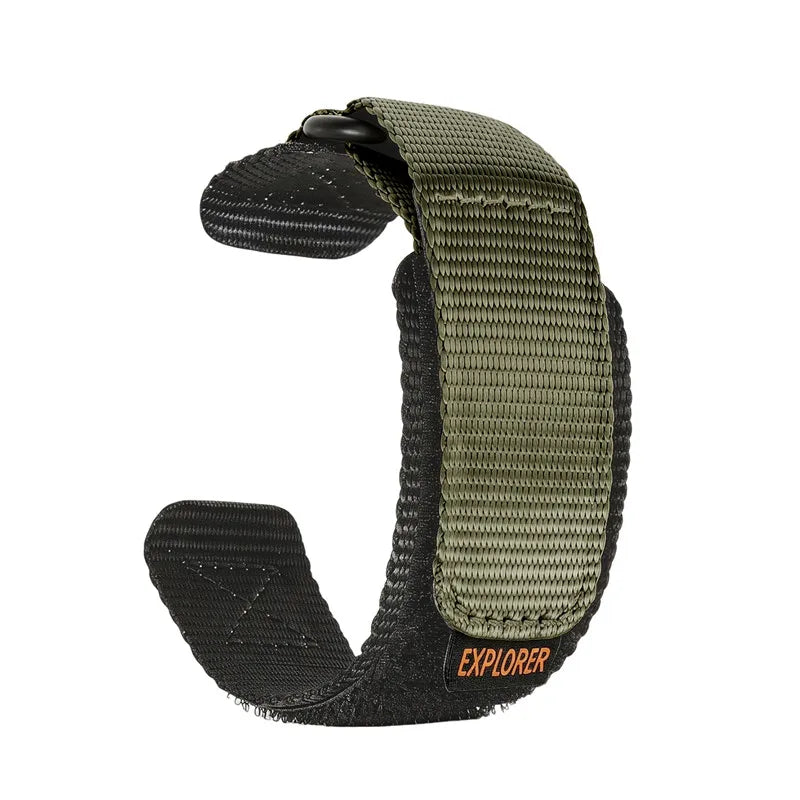 Suunto Race, Vertical & 9 Peak Hook-and-Loop Nylon Sport Band